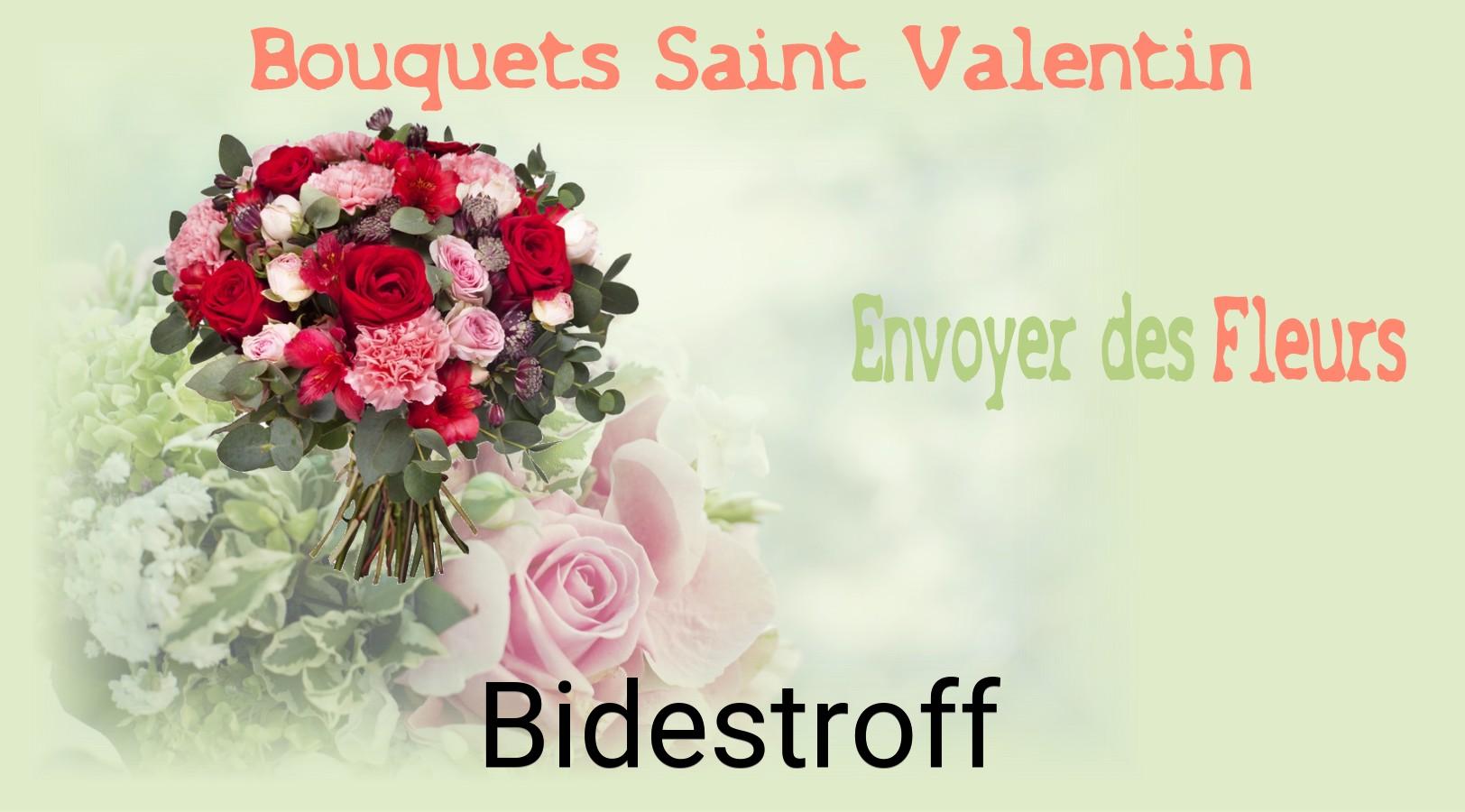 Roses de Saint-Valentin livrées à Bidestroff